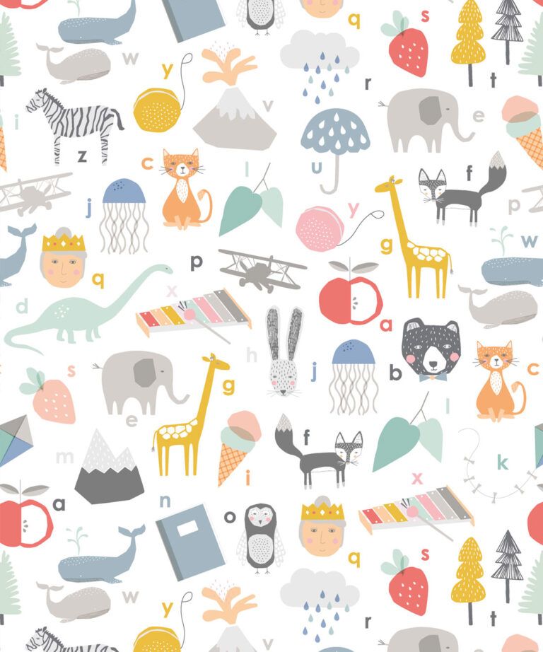 ABC Wallpaper • Educational Kids Alphabet • Milton & King