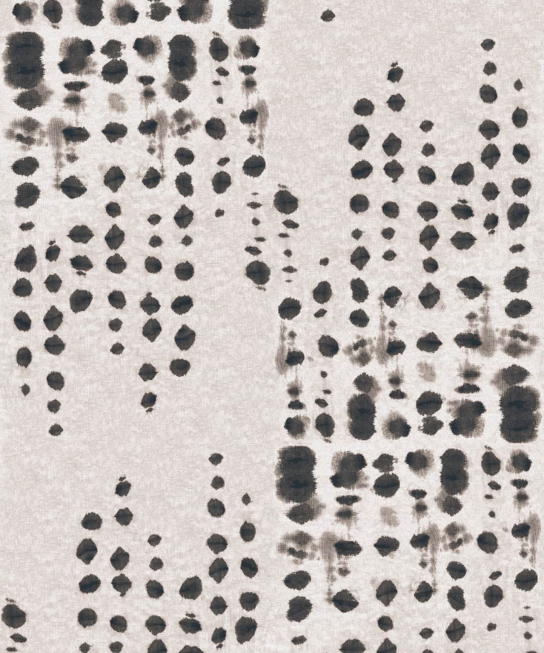 Love Notes Wallpaper • Boho Spotted • Shibori • Charcoal • Swatch
