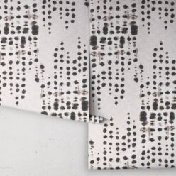 Love Notes Wallpaper • Shibori • Charcoal • Rolls