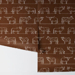 The Herd Wallpaper • Cow, Cattle, Farm Animals • Leather • Rolls