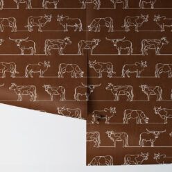 The Herd Wallpaper • Cow, Cattle, Farm Animals • Leather • Rolls