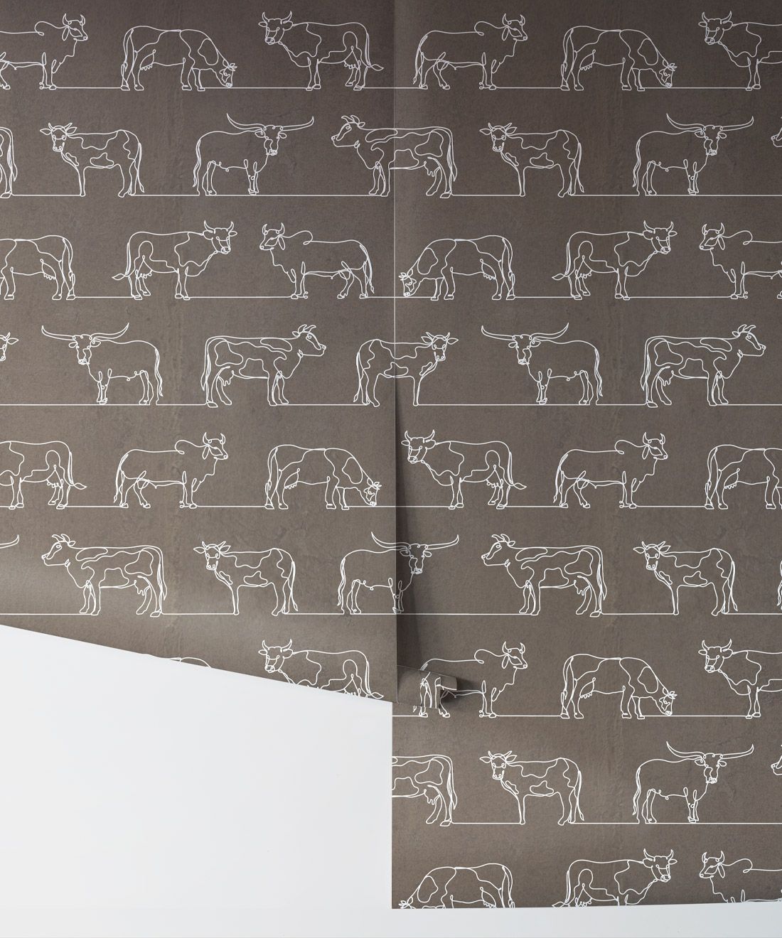 The Herd Wallpaper • Cow, Cattle, Farm Animals • Stone • Rolls