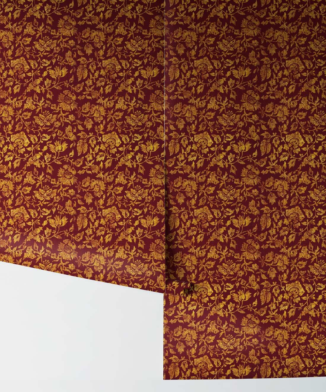 Damask Bloom Wallpaper • Velvet • Rolls