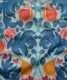 Figs & Strawberries Fabric • Botanical Fabric • Powder Blue • Swatch