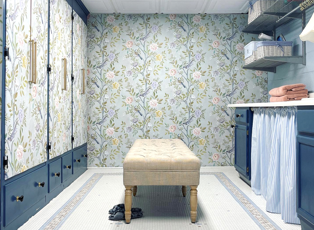 Laundry Room Wallpaper • Chinoiserie Wallpaper • Blog • Landscape