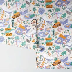 Pool Party Wallpaper • Jacqueline Colley • Natural • Rolls