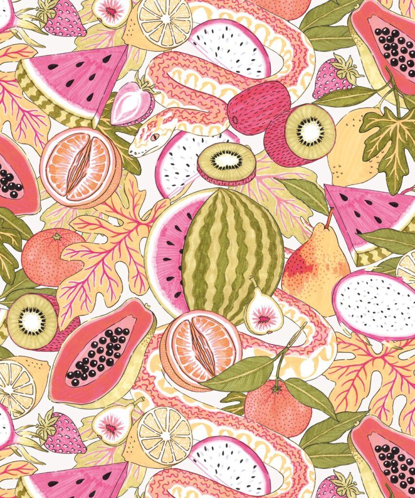 Fruity Wallpaper • Fun & Fresh Wallpaper • Milton & King