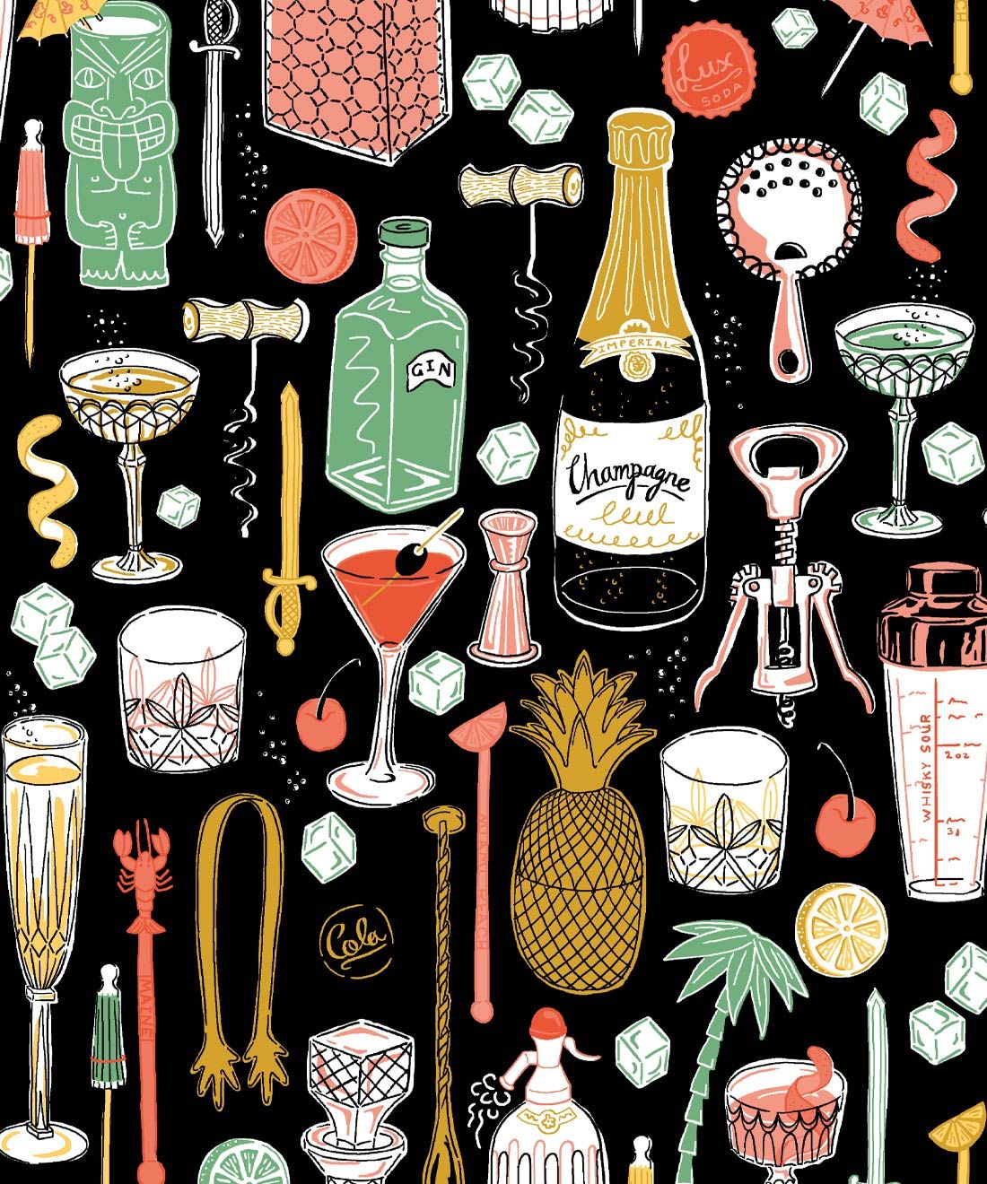 Cocktails Wallpaper