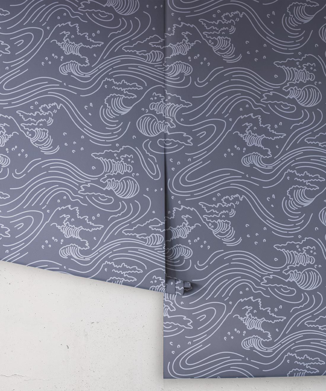 Pororoca Wave Wallpaper • Night • Rolls