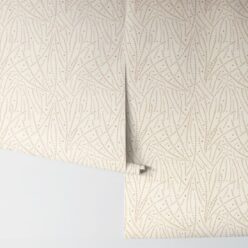 Brush Wallpaper • Floral Wallpaper • Cream • Rolls