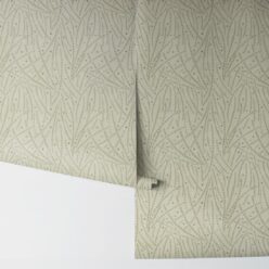 Brush Wallpaper • Floral Wallpaper • Sage • Rolls