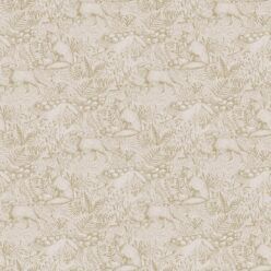 Fox Wallpaper • Animal Wallpaper • Bone • Swatch