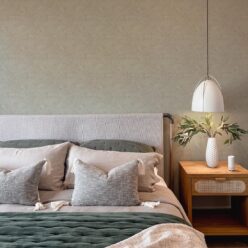 Fox Wallpaper • Animal Wallpaper • Pewter • Insitu