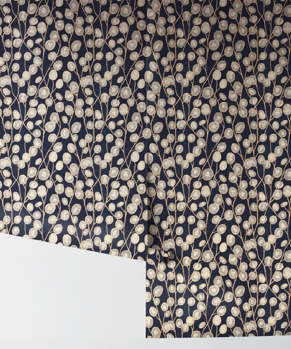 Lunaria Wallpaper • Small Flower Wallpaper • Milton & King