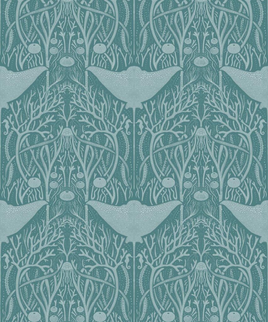 Manta Ray Wallpaper • UnderSea Wallpaper