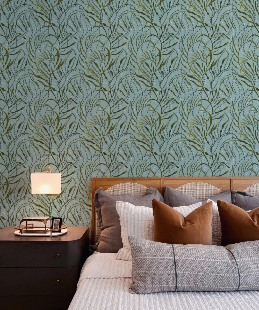 Neptune’s Necklace Wallpaper • Sea Bed Wallpaper • Milton & King