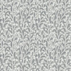 Petals Wallpaper • Floral Wallpaper • Gray • Swatch