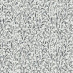 Petals Wallpaper • Floral Wallpaper • Gray • Swatch