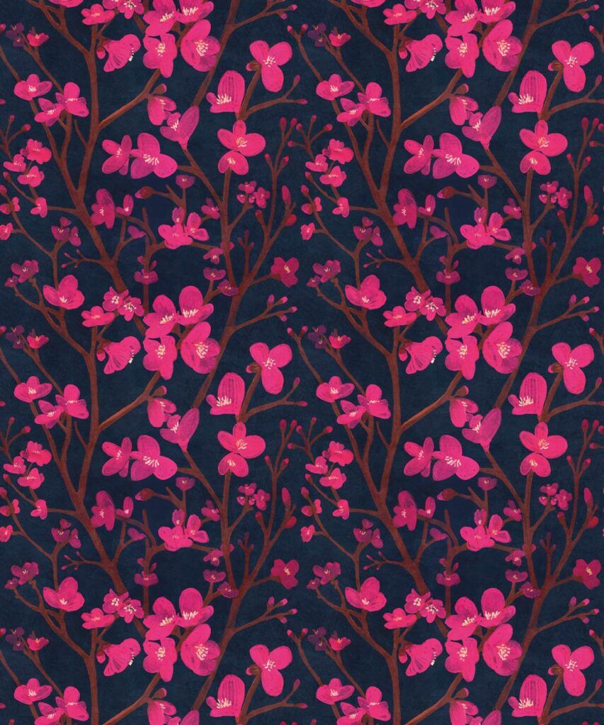 Quince Wallpaper • Little flower Wallpaper • Milton & King