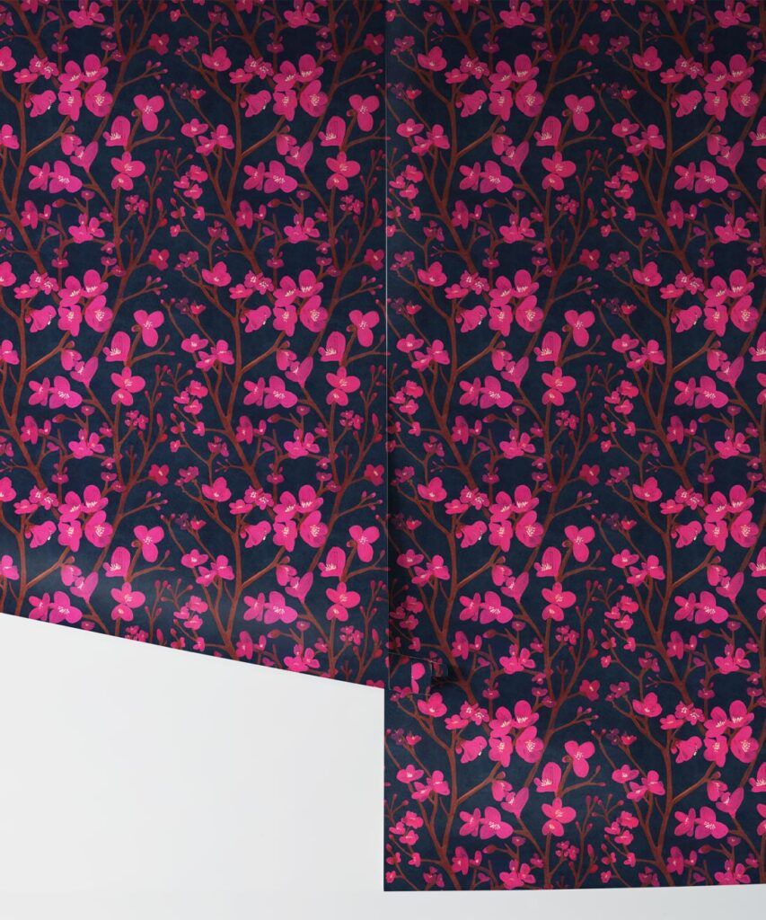 Quince Wallpaper • Little flower Wallpaper • Milton & King