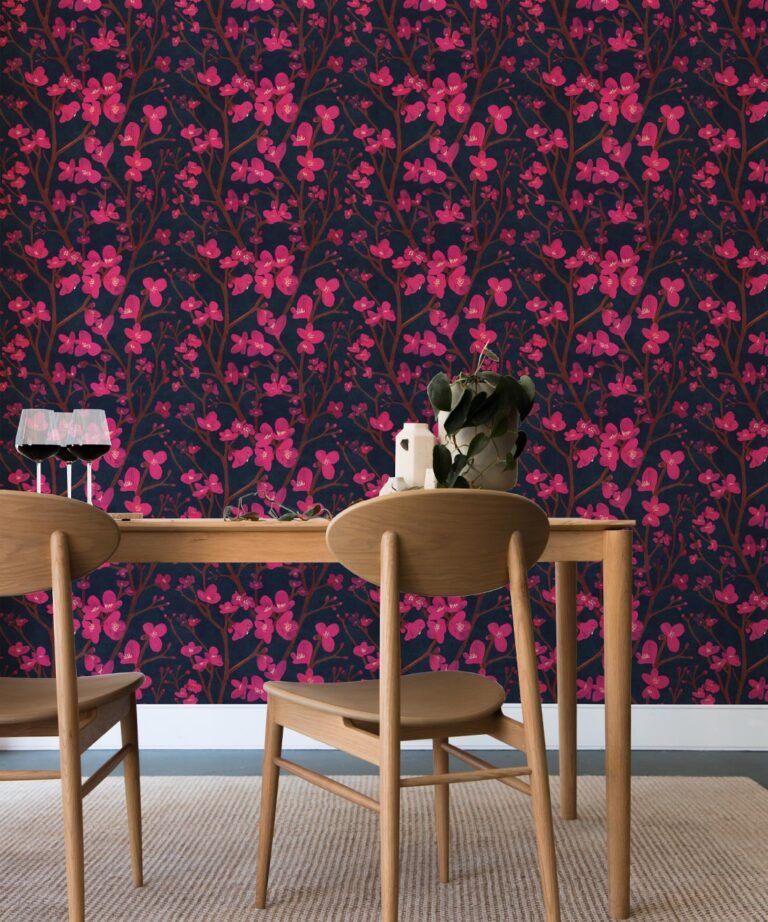 Quince Wallpaper • Little flower Wallpaper • Milton & King