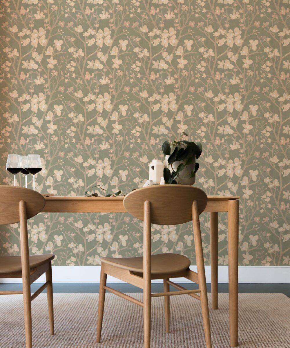 Quince Wallpaper • Little flower Wallpaper • Milton & King