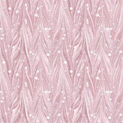 Antique Straight Wallpaper • Floral Wallpaper • Pink • Swatch