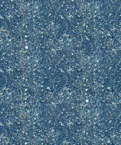 Marble Confetti Wallpaper • Blue • Insitu • Swatch