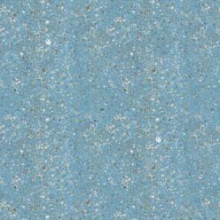 Marble Confetti Wallpaper • French Blue • Insitu • Swatch