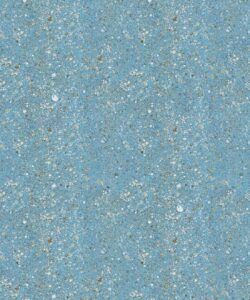 Marble Confetti Wallpaper • French Blue • Insitu • Swatch