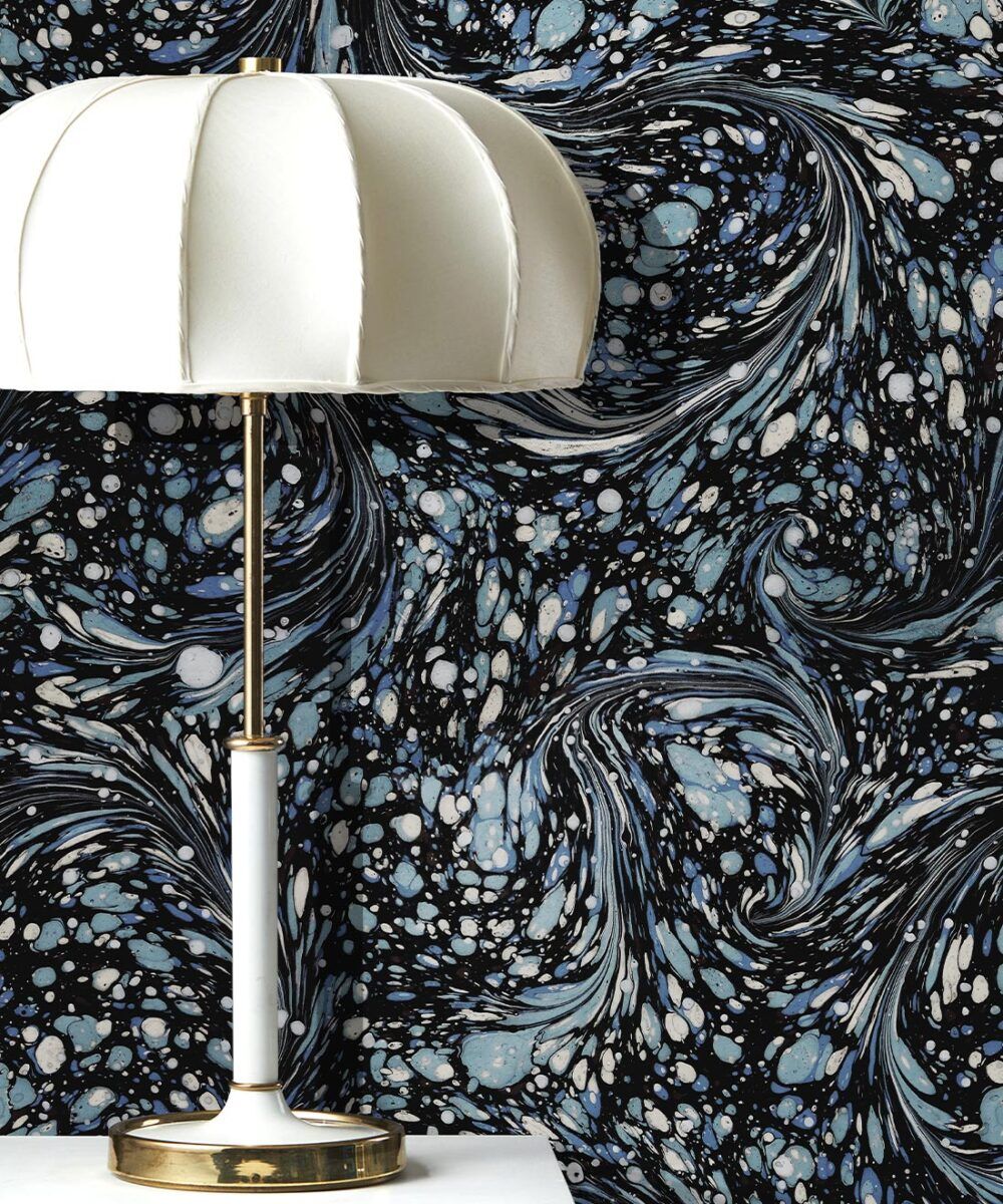 Marble Swirls Wallpaper • Beautiful Flowing Stone • Milton & King