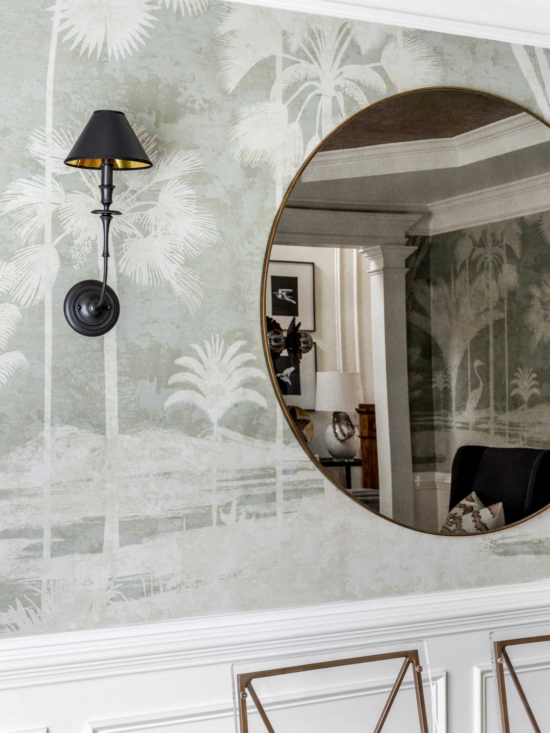 Shadow Palm Wallpaper Mural • Erika Ward • No seams