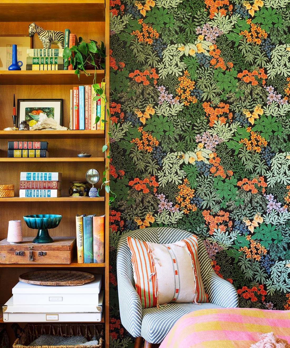 Atrium Wallpaper • Kip&Co • Leafy Botanical Wallpaper • Insitu by Rebecca Plumb