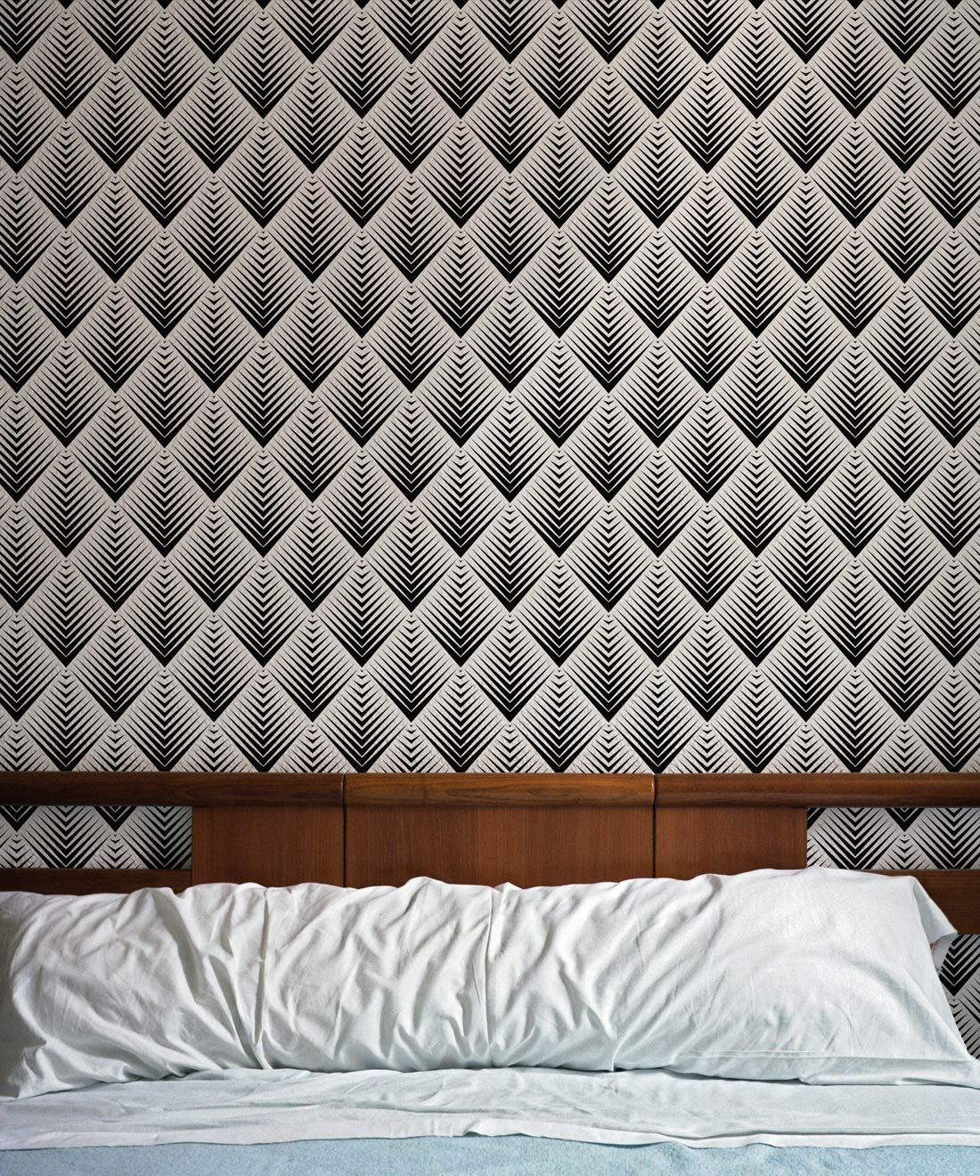 Nocturnal Wallpaper • geometric • Monochrome • Insitu