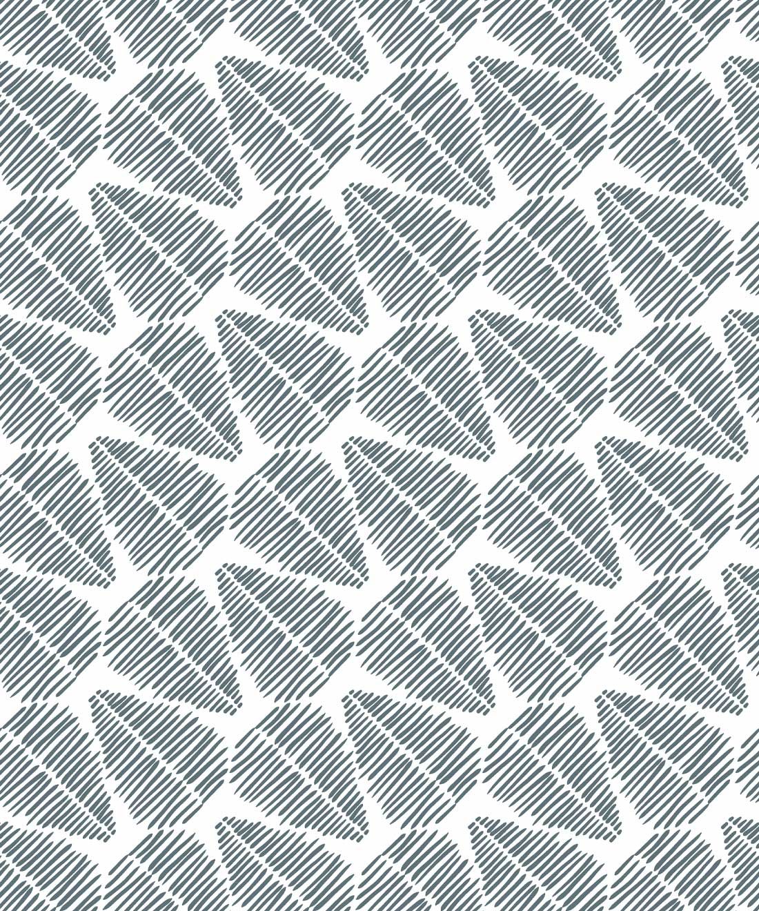 Serenity Swivel Wallpaper • geometric • Blue Steel • Swatch