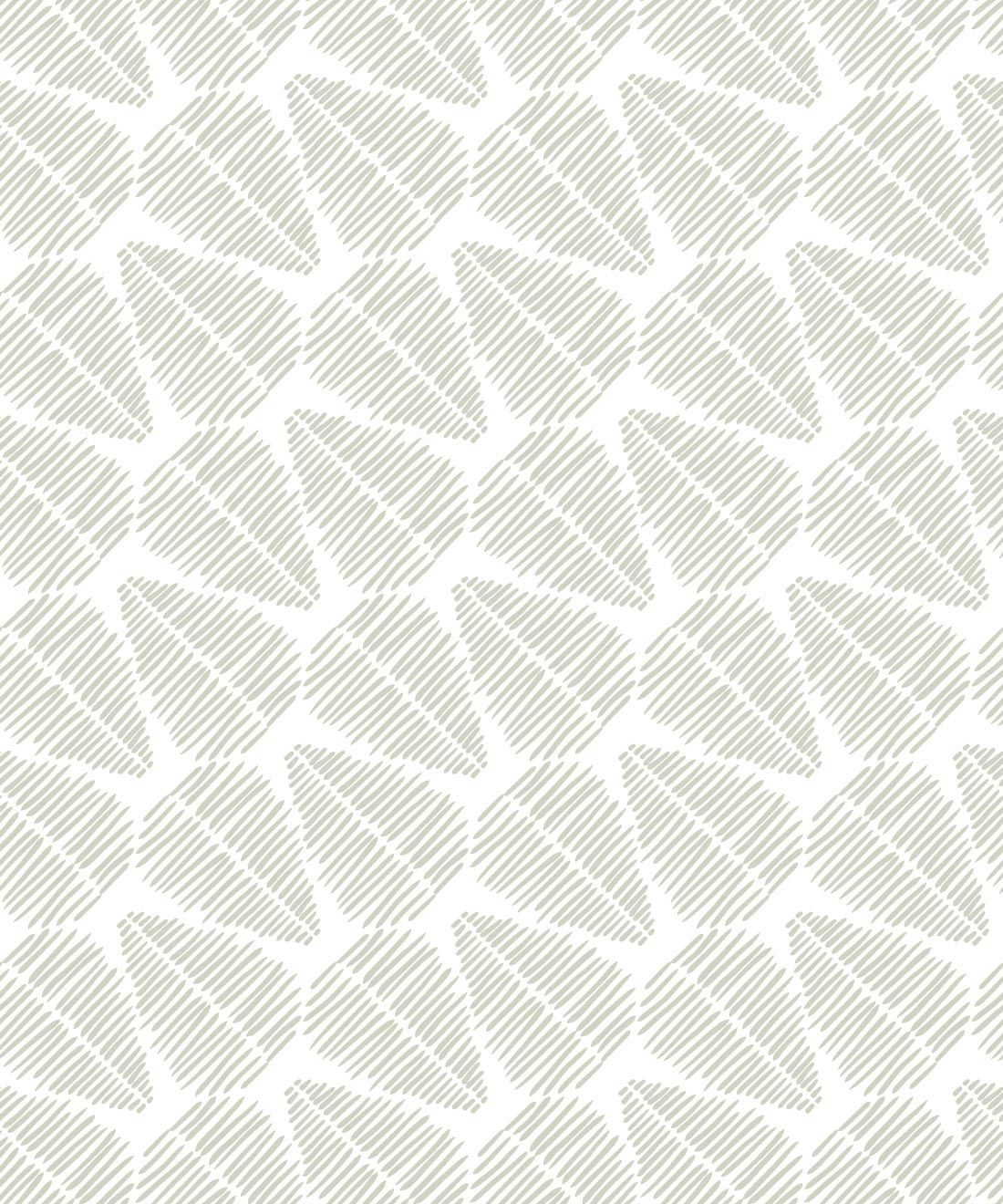 Serenity Swivel Wallpaper • geometric • Sage Green • Swatch