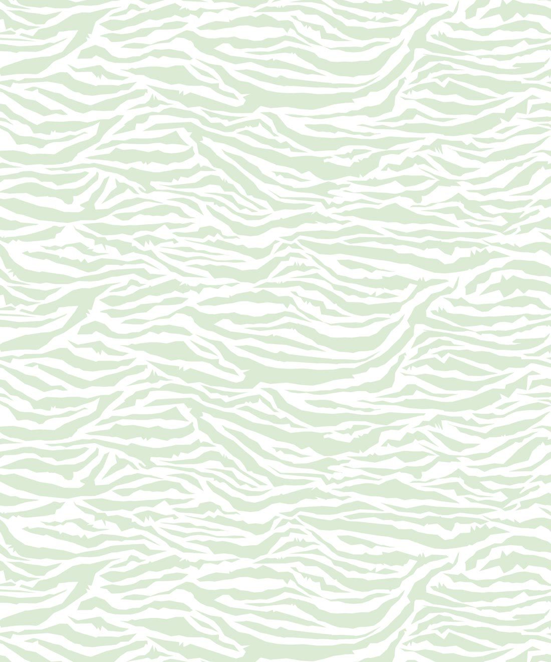 Zebra Stripe Wallpaper • geometric • Mint • Swatch