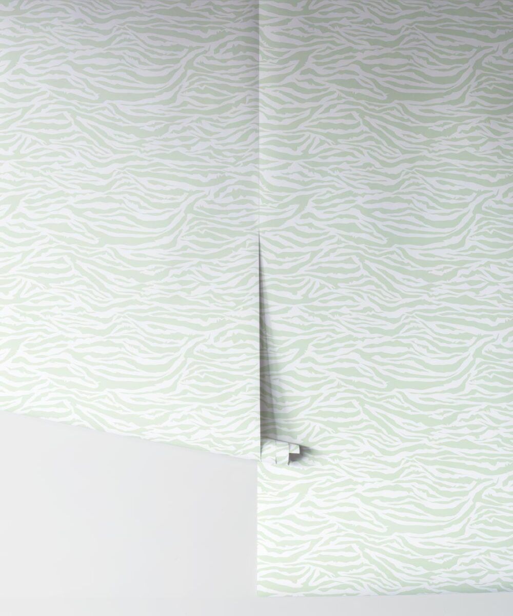 Zebra Stripe Wallpaper • Animal Print Wallpaper • Milton & King