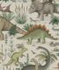 Prehistorica Wallpaper • Dinosaur Wallpaper • Fossil • Swatch