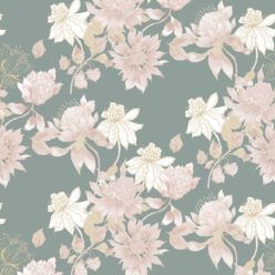 Protea Wallpaper • Floral Wallpaper • Olive Grove • Swatch