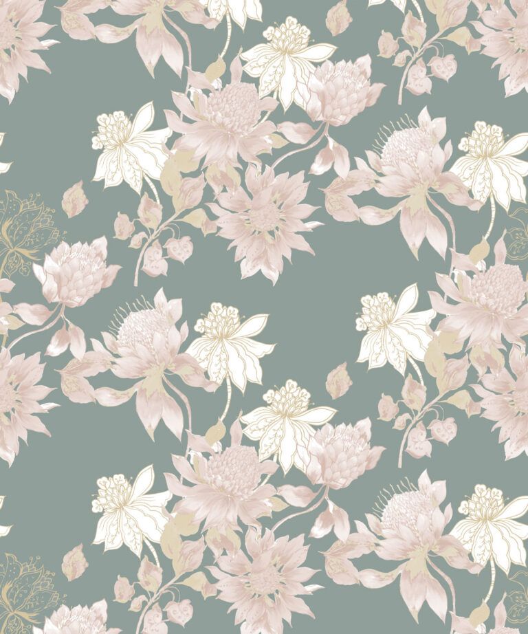 Protea Wallpaper • Floral • Milton & King