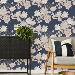 Protea Wallpaper • Floral Wallpaper • Riverbank • Insitu