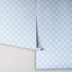 Sunflower Wallpaper • Floral Wallpaper • Bell Blue • Roll