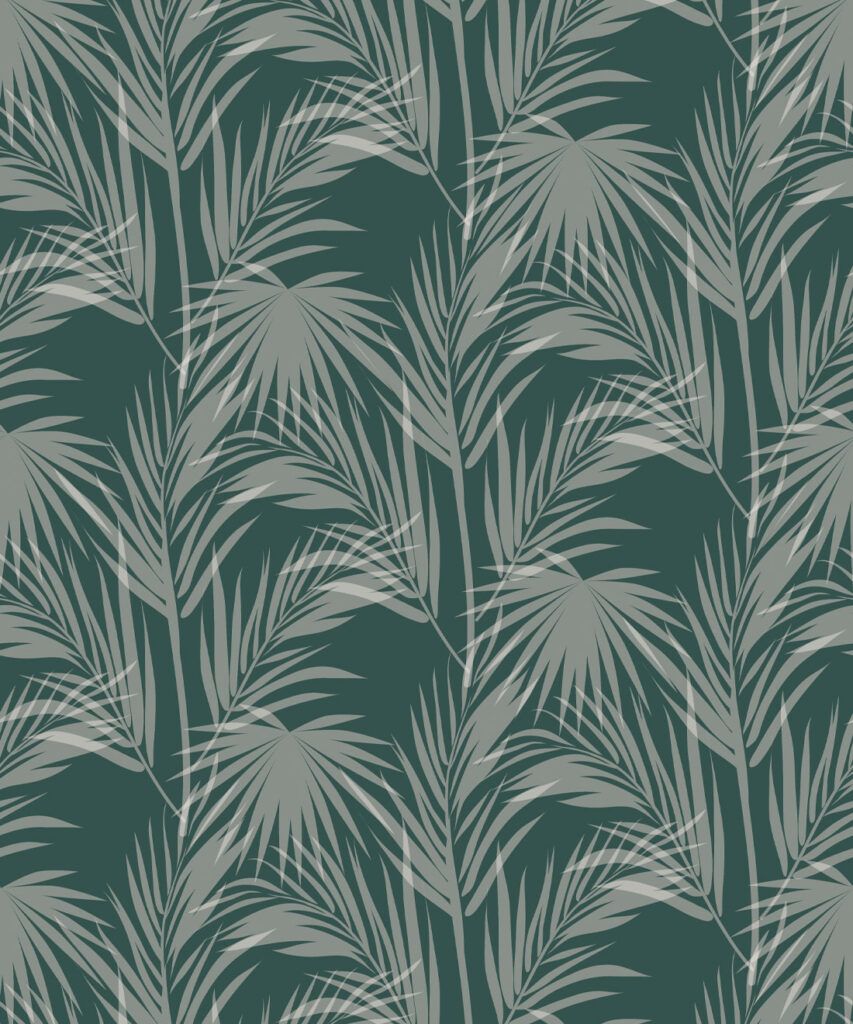 Daintree Palm Wallpaper • Botanical Palms • Milton & King USA