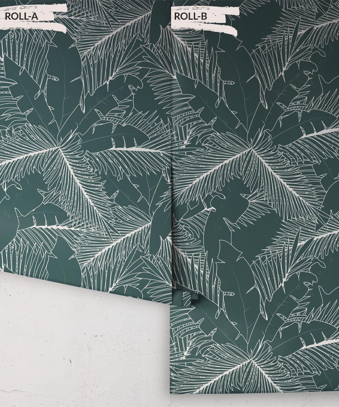 Art Deco Palm Wallpaper • Palm Leaf Design • Milton & King USA