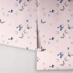 Bamboo Wallpaper • Pink • Rolls