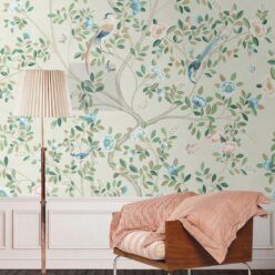 Camellia Tree Mural • Beige • Insitu