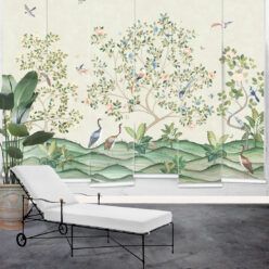 Spring Landscape Mural • Beige • Rolls