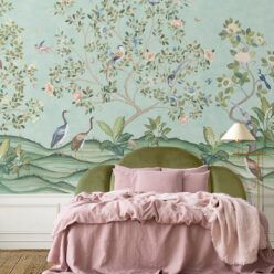 Spring Landscape Mural • Seaspray • Insitu
