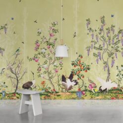 Oriental Garden Mural • Sun • Part 2 • Insitu